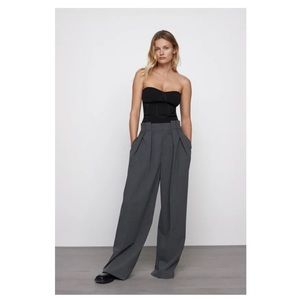 Zara Knit Bustier Top